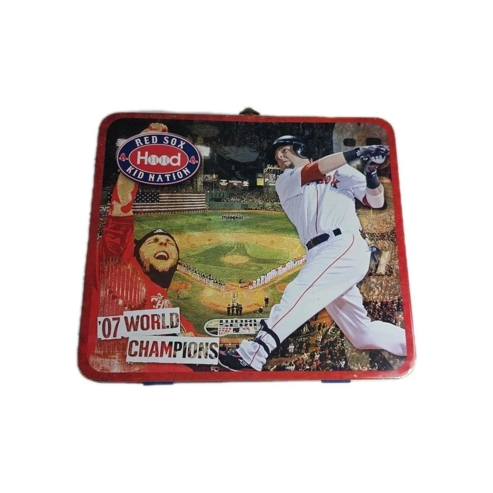 Boston Red Sox 2007 World Champions Official Lunch Box - Dustin Pedroia